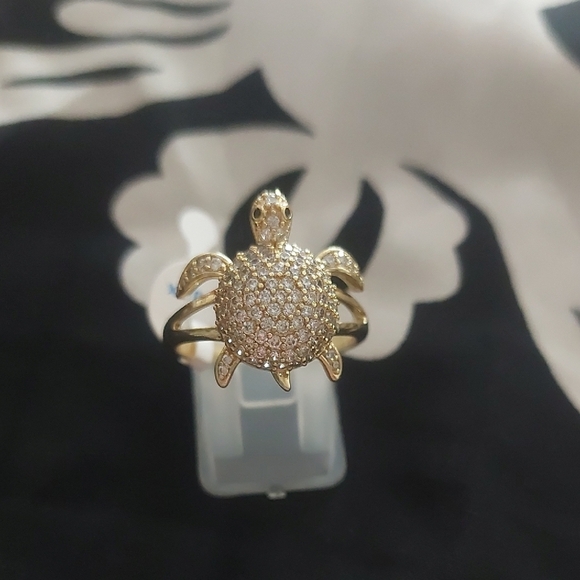 None Jewelry - Tremendous Turtle 18kt gold plated Ring